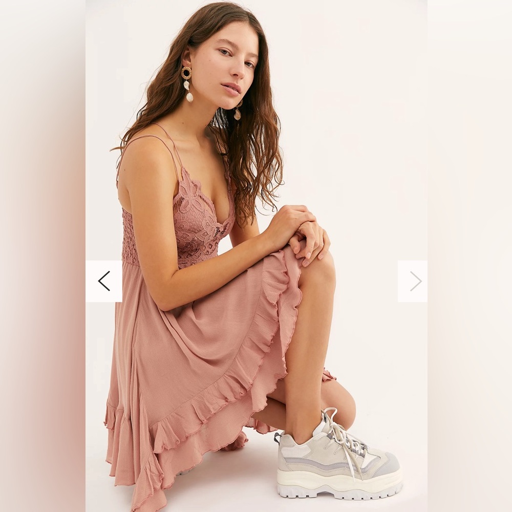 Free People Adella Slip Dress - Picture 2 of 12
